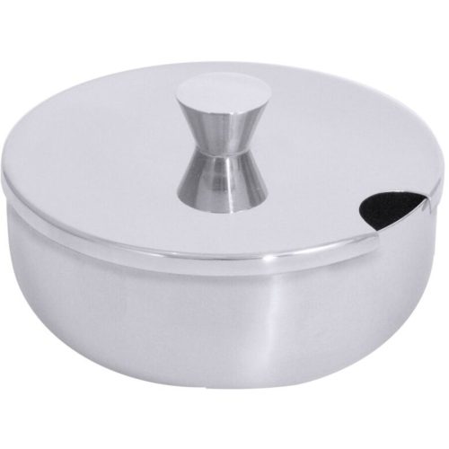 Zuckerdose Contacto Bander Silber Edelstahl - Zuckerdose