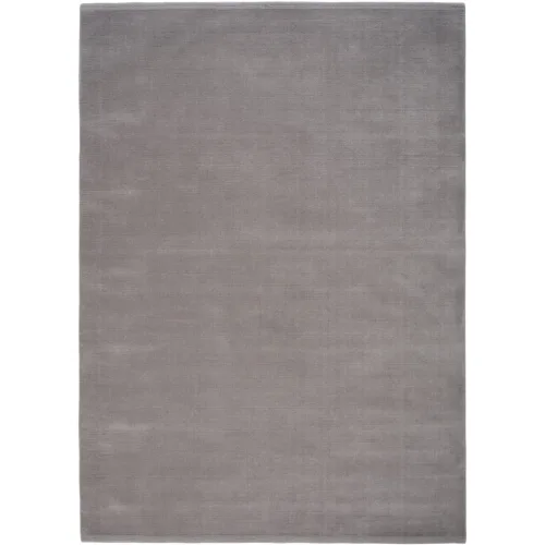 LIVIQUE, Teppich Halo Cloud Grau Wolle 200 cm 300 cm - Farbe: hellgrau - Teppich
