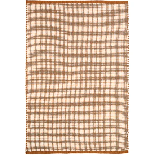LIVIQUE, Teppich Christiano Wolle 70 cm 130 cm - Farbe: Toffee - Teppich