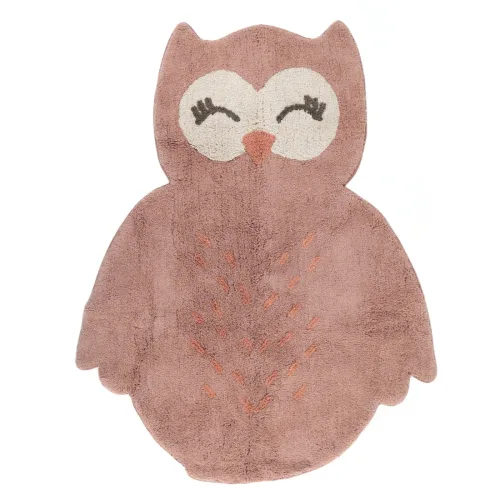 LIVIQUE, Kinderteppich Ashly Rosa Baumwolle 90 cm 115 cm - Farbe: rose - Kinderteppich