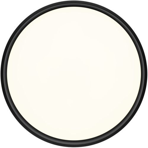 Deckenlampe Led Schwarz Eisen 50 cm 8.5 cm - LED - Lichtfarbe: Extra warmweiss - Deckenlampe- LED Energiesparlampe