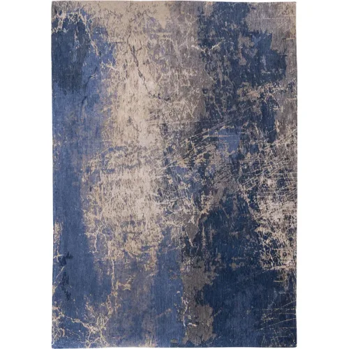 Teppich Cracks Blau Polyester 240 cm 340 cm - Teppich