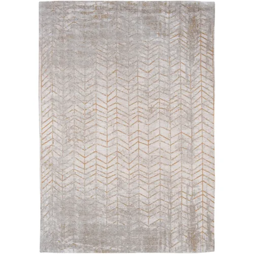 LIVIQUE, Teppich Jacob's Ladder Gelb Polyester 140 cm 200 cm - Teppich