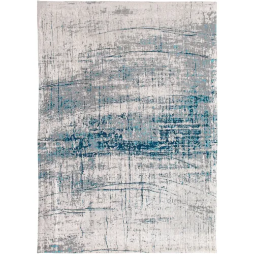 LIVIQUE, Teppich Griff Grau/Mehrfarbig Polyester 240 cm 340 cm - Teppich