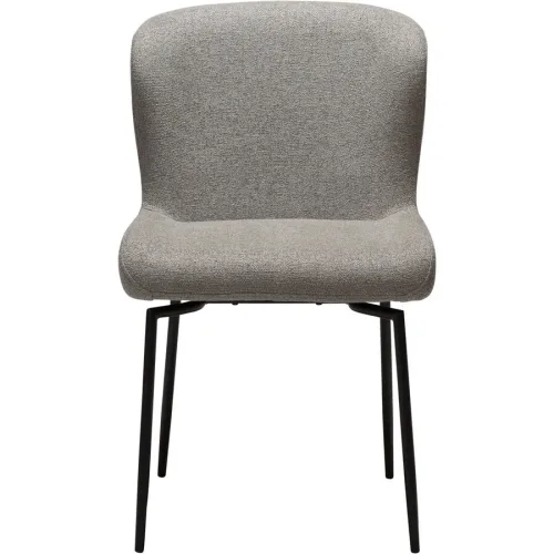 DAN-FORM Stuhl Glam Braun Polyester 61.5 cm - Stuhl