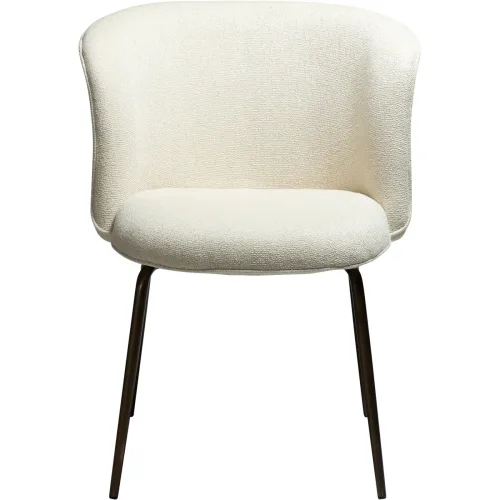 DAN-FORM, DAN-FORM Stuhl Bliss Weiss Polyester 64 cm - Material: Recycled Polyester - Stuhl
