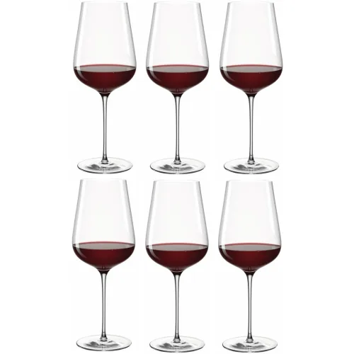 Leonardo, Leonardo - Rotweinglas Brunelli 740 ml, 6 Stück, Transparent, One Size