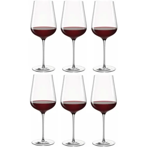 Leonardo - Rotweinglas Brunelli 740 ml, 6 Stück, Transparent, One Size