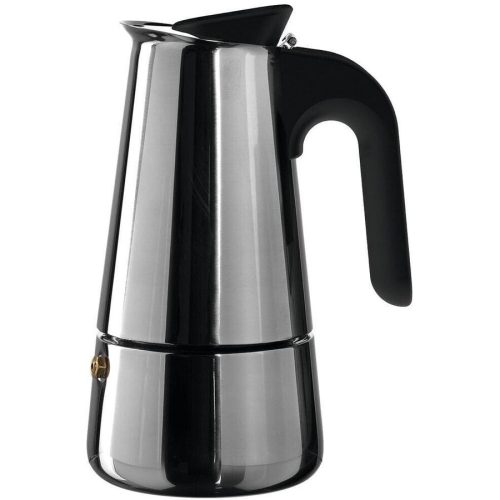 Leonardo, Leonardo - Espressokocher Per me 0.3 l Anthrazit, Silber