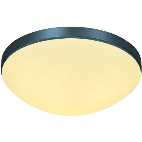 Designer-Deckenlampe Bankamp Basic E27 anthrazit dimmbar D 40 cm - Farbe: anthrazit matt eloxiert - Material: Eisen/Glas - Designer-Deckenlampe