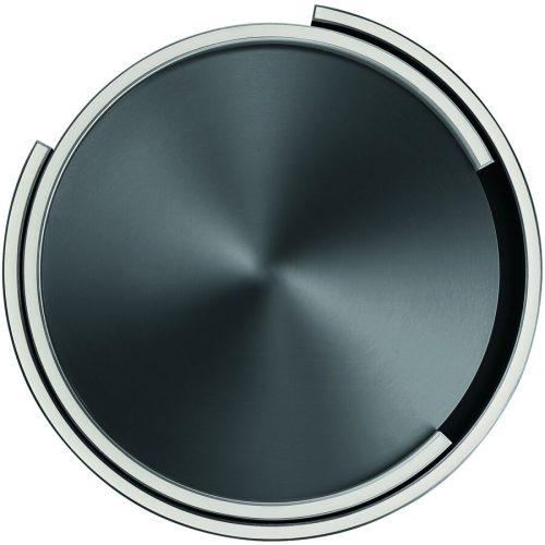 Designer-Deckenlampe Bankamp Rings anthrazit/aluminium matt dimmbar D 55 cm - Farbe: anthrazit eloxiert - LED - Lichtfarbe: Extra warmweiss -