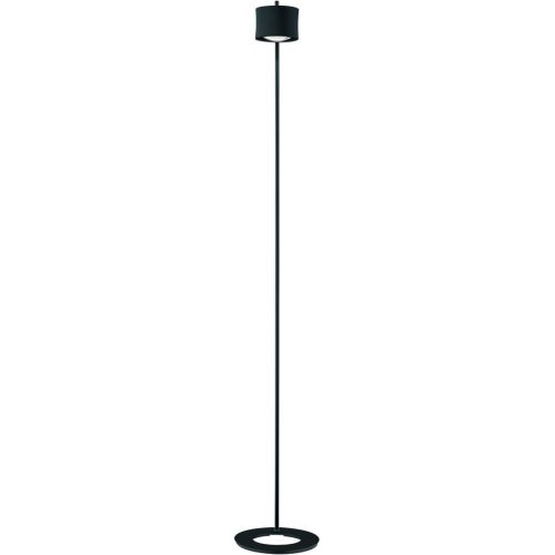 Designer-Stehlampe Bankamp Impulse schwarz dimmbar H 155 cm - LED - Lichtfarbe: Extra warmweiss - Material: Aluminium/Eisen/Glas - Designer-Stehlampe-