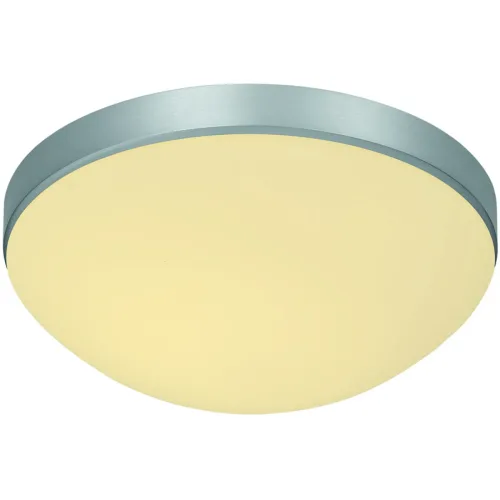 Bankamp, Designer-Deckenlampe Bankamp Basic E27 aluminium matt dimmbar D 32 cm - Material: Eisen/Glas - Designer-Deckenlampe