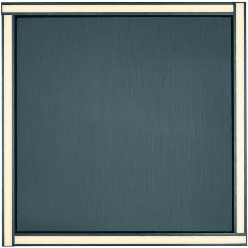Designer-Deckenlampe Bankamp Line anthrazit 52 cm - Farbe: anthrazit matt eloxiert - LED - Lichtfarbe: Extra warmweiss - Material: