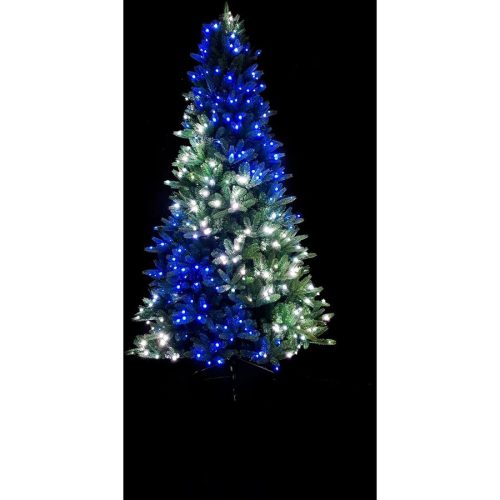 Weihnachtsbaum Twinkly Grün Kunststoff 180 cm - Farbe: dunkelgrün - Weihnachtsbaum