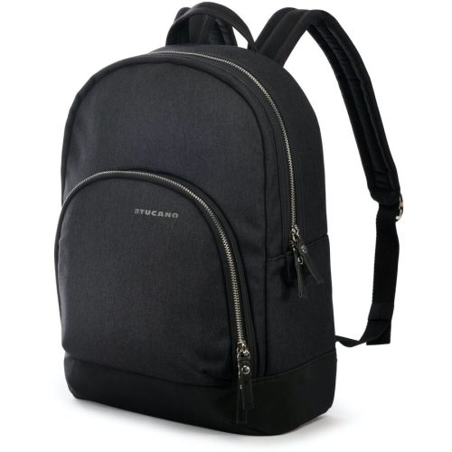 TUCANO Rucksack Nota Schwarz Stoff - Rucksack