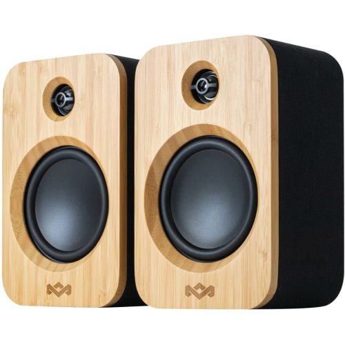House Of Marley, House of Marley Get Together Duo EM-JA019-SB Lautsprecher – Hifi Lautsprecher – holzoptik