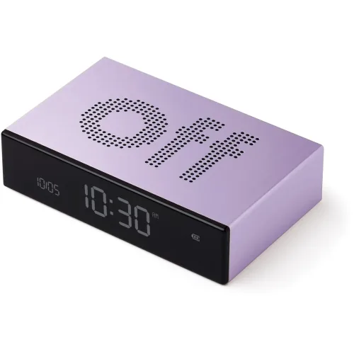 Lexon, LEXON Flip Premium - Wecker (Violett)