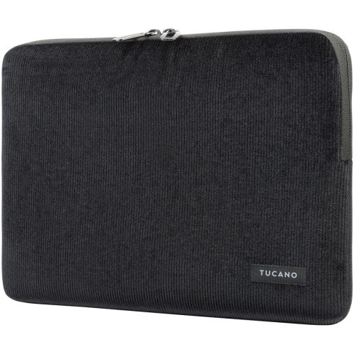 TUCANO Laptop-Tasche VELLUTO Schwarz Stoff - Laptop-Tasche