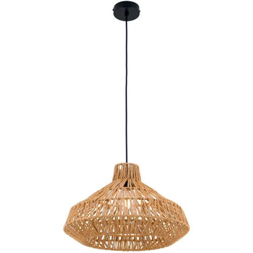 LIVIQUE, Pendellampe Basket Schwarz Stahl 26 cm - Pendellampe