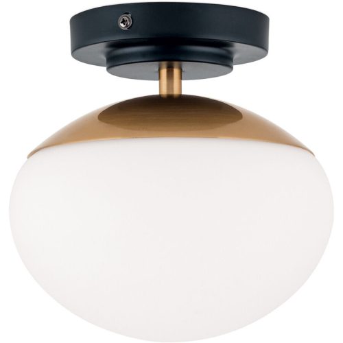 Deckenlampe Josephine Schwarz Edelstahl 18 cm - Deckenlampe