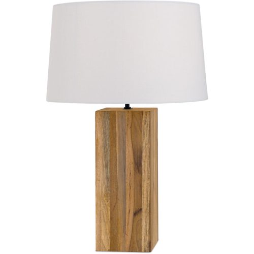 Tischlampe Dallas Holz 53 cm - Farbe: natur - Tischlampe