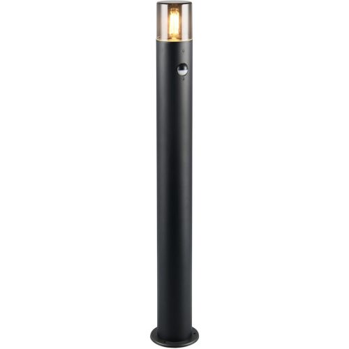 Aussenlampe Cisoo Schwarz 80 cm - Farbe: schwarz matt - Material: Aluminium-Druckguss - Aussenlampe