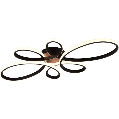 CONFORAMA, Deckenlampe LED FLY variable Intensität 83cm 32W schwarz