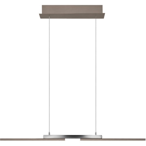 Pendellampe More Bronze Metall 87 cm 200 cm - LED - Lichtfarbe: Extra warmweiss - Helles Neutralweiss - Pendellampe- LED Energiesparlampe