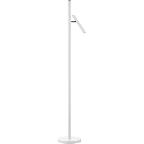 Stehlampe Streak Weiss Metall 25 cm 134 cm - LED - Lichtfarbe: Extra warmweiss - Stehlampe- LED Energiesparlampe