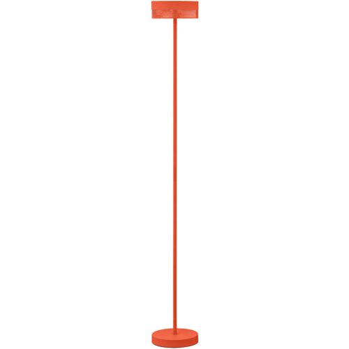 Stehlampe Mesh Orange Metall 16 cm 120 cm - Farbe: peach - LED - Lichtfarbe: Extra warmweiss - Stehlampe- LED Energiesparlampe