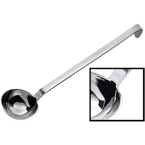 Schöpflöffel Contacto Bander Silber Edelstahl Rostfrei 18/10 12 cm 12 cm - Material: Edelstahl 18/10 - Schöpflöffel