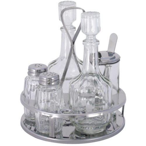 Contacto Bander Silber Edelstahl 0 cm 16.5 cm - Öl- und Essigspender