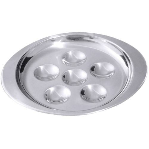Servierplatte Contacto Bander Silber Edelstahl 18 cm 18 cm - Servierplatte