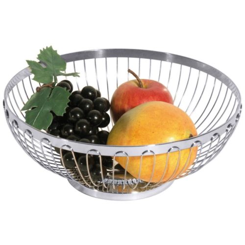 Brotkorb Contacto Bander Silber Edelstahl 24 cm 24 cm - Brotkorb