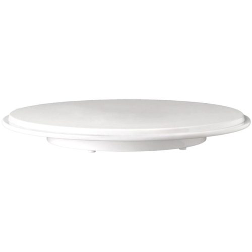 Aps, APS Servier- und Tortenplatte CASUAL, Melamin, rund; 31x4 cm (ØxH); weiss; rund