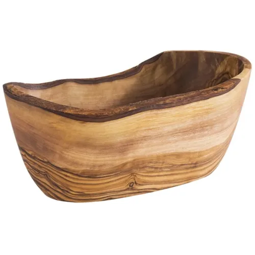 APS Schale Olive Braun Holz 7 cm - Schale