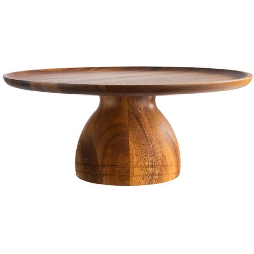 APS Tortenständer Acacia Braun Holz 38.5 cm 16 cm - Material: Akazienholz - Tortenständer