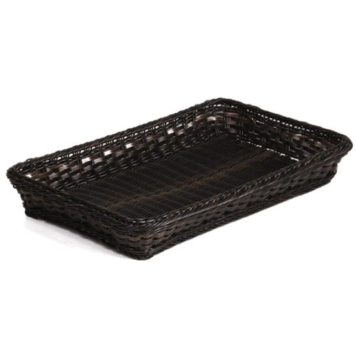 Aps Schwarz/Braun Kunststoff/Edelstahl 10.5 cm - Material: Polypropylen, mit Edelstahldraht im Rand - Servierkorb