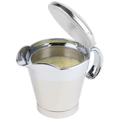 Aps, APS Thermo-Sauciere, 400 ml; 400 ml, 19x12.5x13 cm (LxBxH); silber