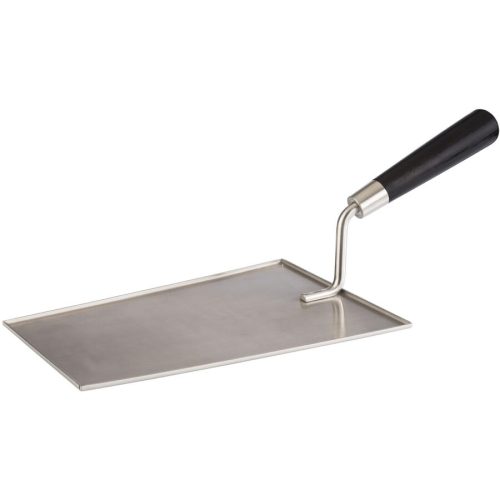 Servierlöffel Aps Schwarz/Silber Edelstahl/Holz 23.5 cm 12.5 cm - Material: Edelstahl/Buchenholz - Servierlöffel