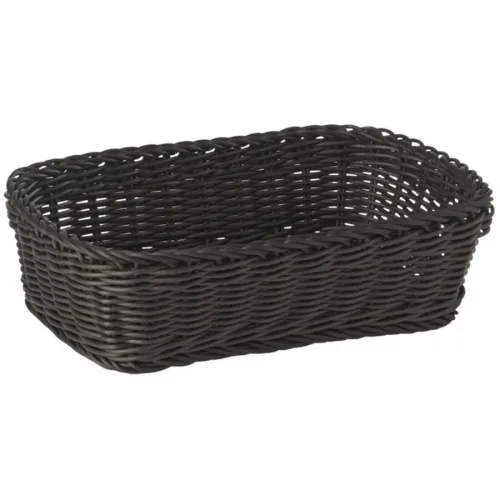 Aps, APS Korb PROFI LINE, Polypropylen, eckig; 31x21x9 cm (LxBxH); schwarz; rechteckig