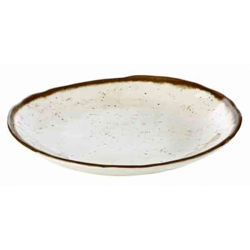 APS Teller Stone Art Weiss Kunststoff 24.5 cm - Material: Melamin - Teller