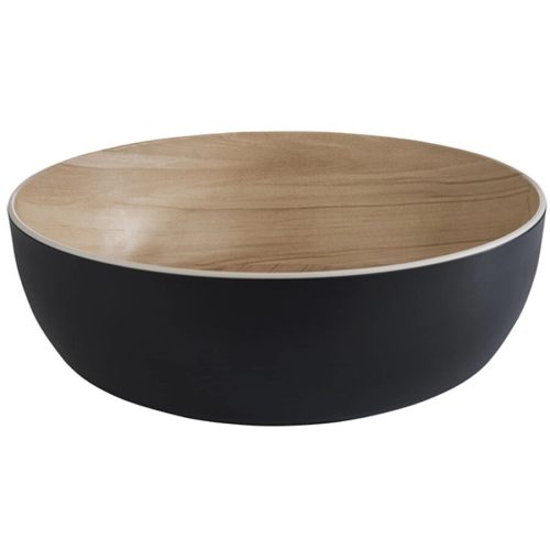APS Schale Frida Schwarz Kunststoff 30 cm 9.5 cm - Material: Melamin - Schale