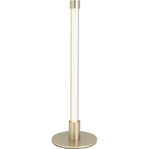 Tischlampe Castellana Braun Kunststoff/Metall 12 cm 36.3 cm - LED - Lichtfarbe: Extra warmweiss - Material: Metall/Kunststoff - Tischlampe- LED