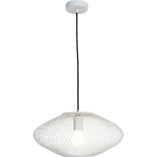 Pendellampe Amour Weiss Metall 40 cm 150 cm - Pendellampe