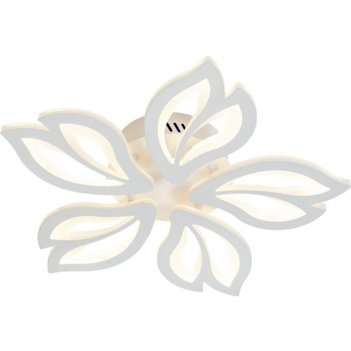Deckenlampe Cavaria Metall/Acryl weiss - LED - Lichtfarbe: Extra warmweiss - Deckenlampe- LED Energiesparlampe