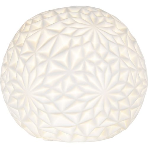 Tischlampe Canolo Weiss Keramik/Metall 16 cm 16 cm - Tischlampe