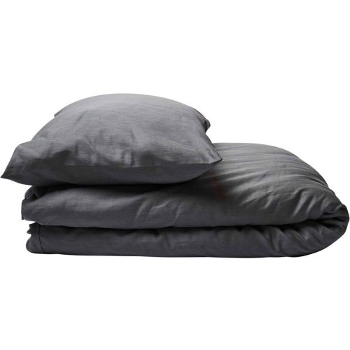 Journey Living Kissenbezug Braga Grau Baumwolle 65 cm 65 cm - Farbe: Stone - Material: Bio Baumwolle - Kissenbezug