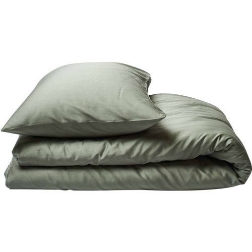 Journey Living Kissenbezug Braga Grün Baumwolle 50 cm 70 cm - Farbe: Eucalyptus - Material: Bio Baumwolle - Kissenbezug